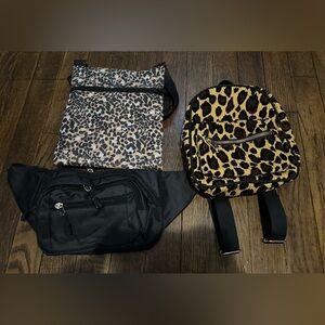 $3 bundle sale mini backpack and accessories